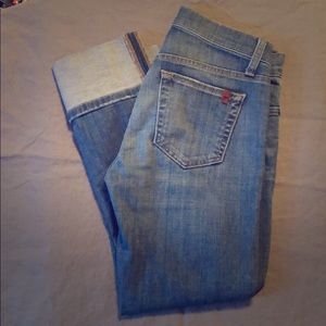 Joe’s Jeans - Cuffed crop light wash jeans size 24